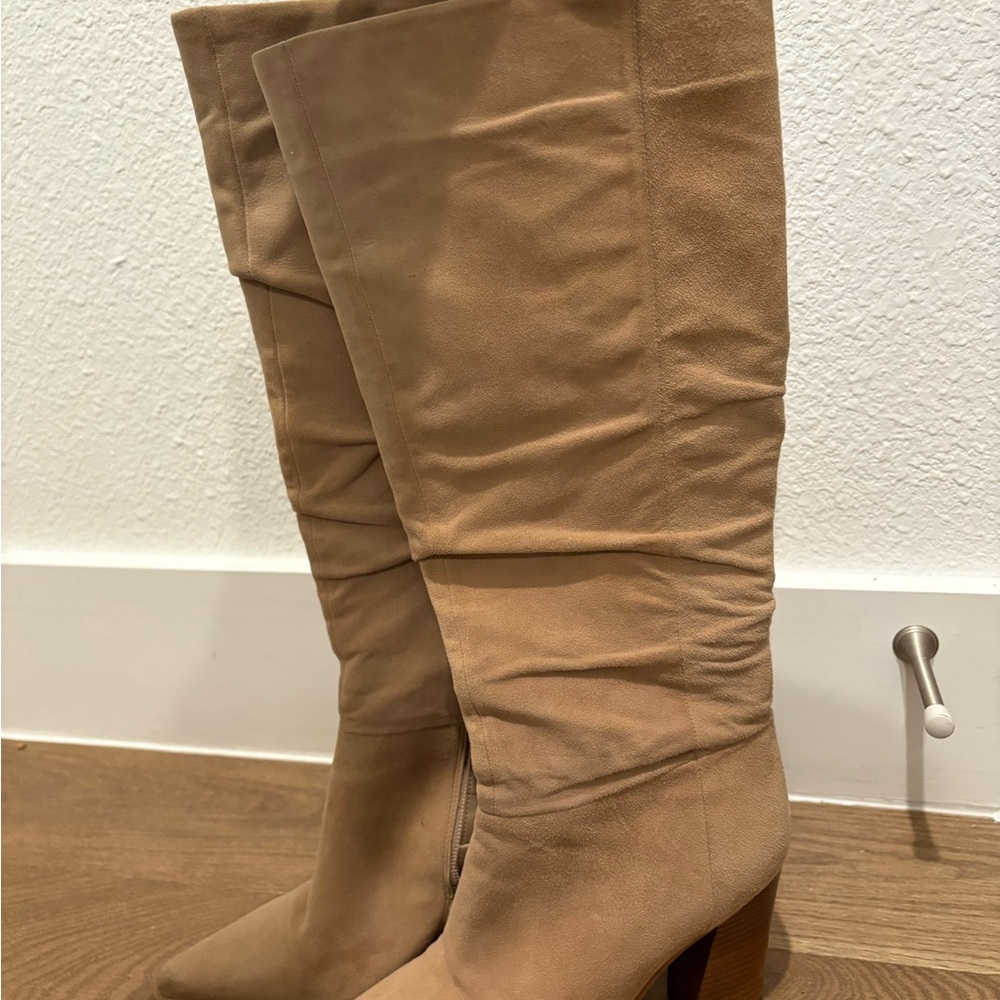 Vince Camuto Tan Knee-High Women's Boots